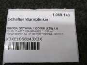 Schalter Warnblinker SKODA OCTAVIA II COMBI (1Z5) 1.6 75 KW 1Z0953235A