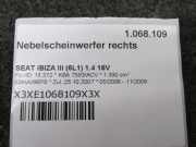 Nebelscheinwerfer rechts SEAT IBIZA III (6L1) 1.4 16V 63 KW 5P0941700A