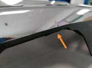 Chromrahmen mit Gitter / Chrome frame with grille Saab 9-5 4677217