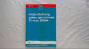 Instandhaltung Genau Genommen / Sharan 1996 / Werkstattbuch VW Sharan