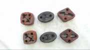 Auspuffrohr Gummihalter 6 Stück Land Rover Discovery Bj 2009