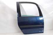 Tür hinten rechts Skoda ROOMSTER 5J Blau 06-2009