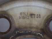 Felge Stahlfelge hinten links 6.5x16 ET51 VW T5 BUS 11-2005
