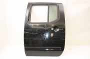 Tür hinten links Nissan NAVARA D40 82101EB332 Dellen und Kratzer Schwarz 05/2008