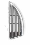 K?hlergrill Renault MEGANE KA 7700428963 linke Seite 04/2002