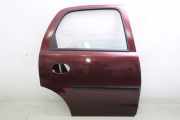 Tür hinten rechts Opel CORSA C 13114689 124567 Weinrot 11/2002