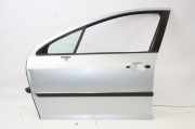 Tür vorn links Peugeot 407 9002X3 mit Beule und Kratzern Silber 11/2004