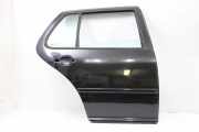 Tür hinten rechts VW GOLF 4 1J6833056F Schwarz 08/2002