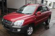 T?r hinten links Kia SPORTAGE 2 770031F050 Weinrot 12/2005