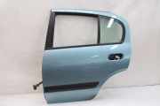 Tür hinten links für Nissan ALMERA N16 Grün 05-2000