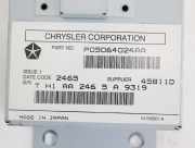 Steuergerät sonstige Jeep GRAND CHEROKEE 3 WH WK 05064024AA 4.7 170 KW 231 PS