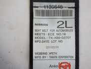 Gurt hinten links Nissan X-TRAIL T32 TKAB0G2707 03/2017