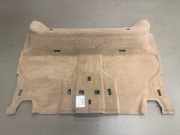 Bodenteppich Savanna Beige hinten X5 3.0d Black & Silver E70 Bj 2008