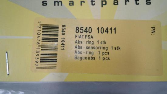 ABS Sensorring Vorne 854010411 406 Break Prestige 8P8C/84HX/ Bild ABS Sensorring Vorne 854010411 406 Break Prestige 8P8C/84HX/
