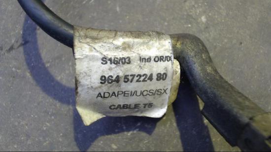Batterie Massekabel Masseleitung 9645722480 307 135 3RHY/3RFN/3NFU/3RHS/3KFU/2RFK Bj 2003 Bild Batterie Massekabel Masseleitung 9645722480 307 135 3RHY/3RFN/3NFU/3RHS/3KFU/2RFK Bj 2003