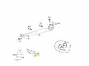 Halter hinten Luftfilter A6460941141 C 220 CDI Automatik 203 Bj 2005
