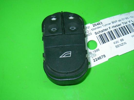 Schalter Fensterheber Tür vorne links FORD MONDEO I Kombi (BNP) 1.6 i 16V 93BG14529BA Bild Schalter Fensterheber Tür vorne links FORD MONDEO I Kombi (BNP) 1.6 i 16V 93BG14529BA