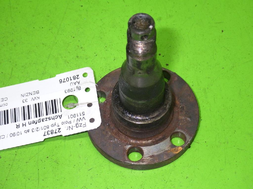 Achszapfen hinten rechts VW POLO (86C, 80) 1.0 Cat