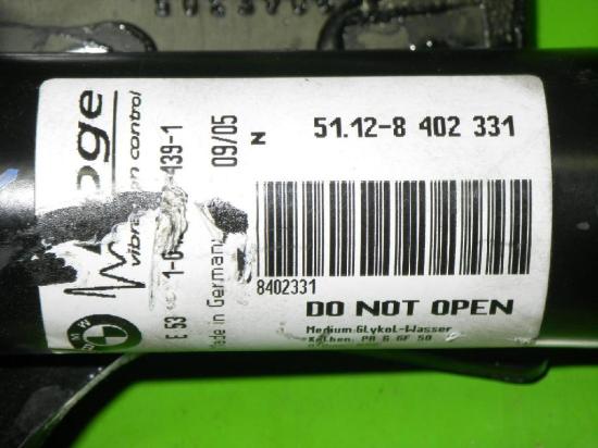 Pralldämpfer Stoßfänger hinten links BMW X5 (E53) 3.0 d 51128402331 Bild Pralldämpfer Stoßfänger hinten links BMW X5 (E53) 3.0 d 51128402331