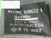 Sicherheitsgurt hinten links RENAULT MEGANE I Cabriolet (EA0/1_) 1.4 16V (EA0D, EA1H, EA0W, EA10) 848622A