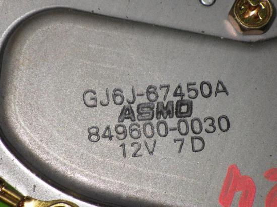 Wischermotor hinten MAZDA 6 Hatchback (GG) 1.8 GJ6J-67450A Bild Wischermotor hinten MAZDA 6 Hatchback (GG) 1.8 GJ6J-67450A