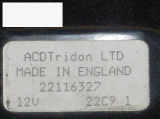 Wischermotor vorne OPEL TIGRA (95_) 1.4 16V 22116327 Bild Wischermotor vorne OPEL TIGRA (95_) 1.4 16V 22116327