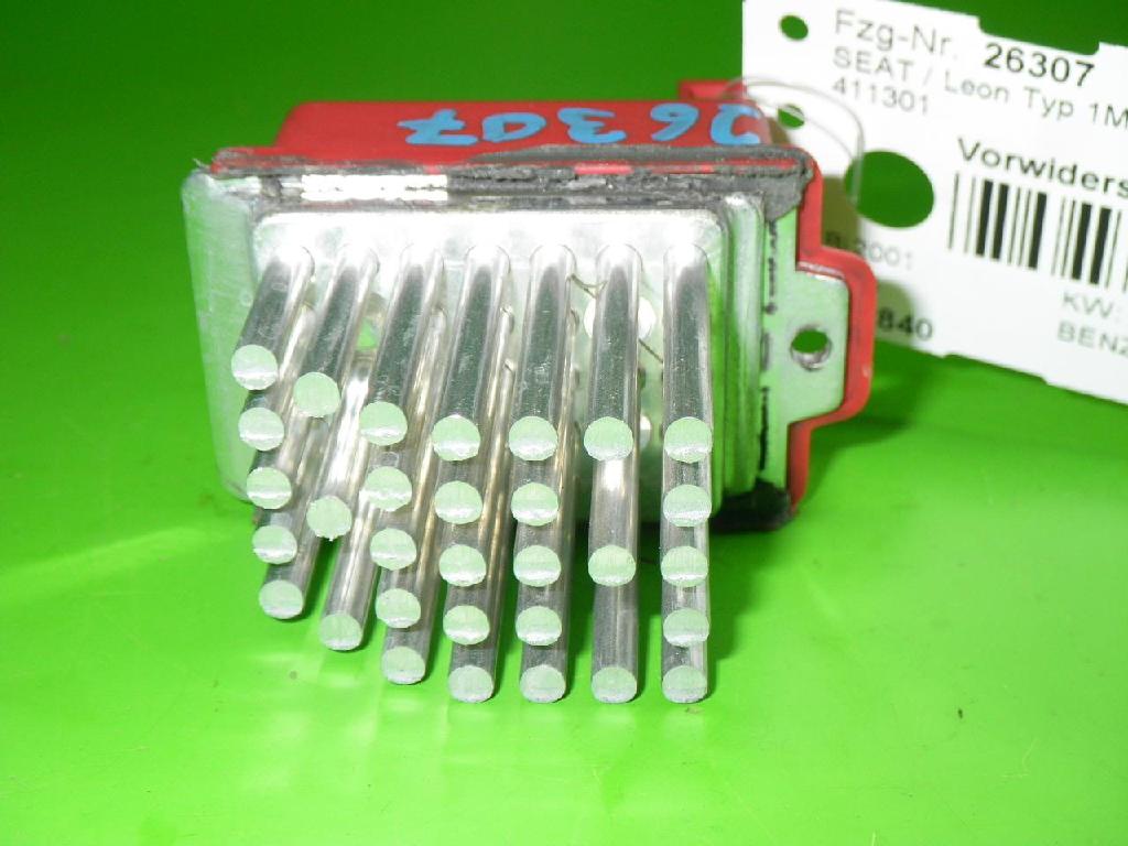 Vorwiderstand Heizgebläse SEAT LEON (1M1) 1.6 16 V 1J0907521 Bild Vorwiderstand Heizgebläse SEAT LEON (1M1) 1.6 16 V 1J0907521