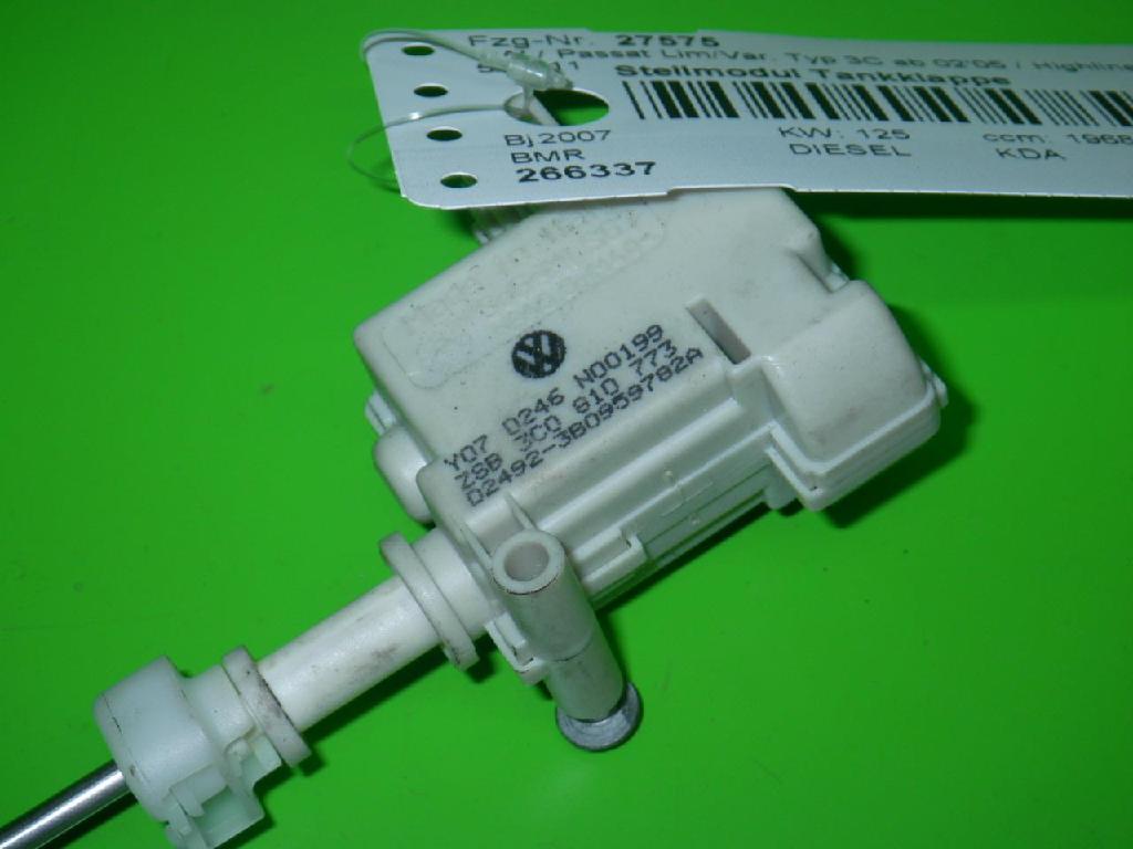 Stellmodul Tankklappe VW PASSAT (3C2) 2.0 TDI 3C0810773 Bild Stellmodul Tankklappe VW PASSAT (3C2) 2.0 TDI 3C0810773