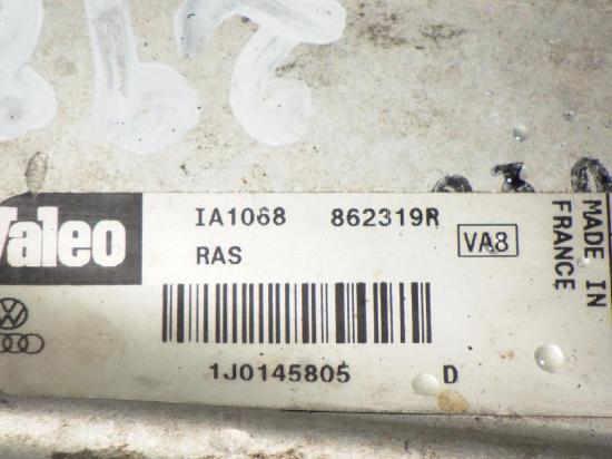 Ladeluftk?hler AUDI (NSU) A3 (8L1) 1.9 TDI 862319R Bild Ladeluftk?hler AUDI (NSU) A3 (8L1) 1.9 TDI 862319R