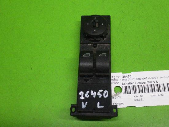 Schalter Fensterheber Tür vorne links FORD FOCUS II Stufenheck (DB_) 1.8 TDCi 3M5T-14529-CE Bild Schalter Fensterheber Tür vorne links FORD FOCUS II Stufenheck (DB_) 1.8 TDCi 3M5T-14529-CE