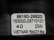 Lautsprecher hinten rechts TOYOTA PRIUS (_W5_) 1.8 Hybrid (ZVW50_, ZVW51_) 8616028820