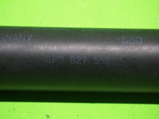 Gasdruckfeder D?mpfer hinten rechts AUDI (NSU) A3 (8P1) 2.0 TDI 16V 8P3827552 Bild Gasdruckfeder D?mpfer hinten rechts AUDI (NSU) A3 (8P1) 2.0 TDI 16V 8P3827552