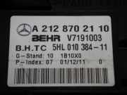 Gebläseregler MERCEDES-BENZ C-KLASSE Coupe (C204) C 250 (204.347) A2128702110