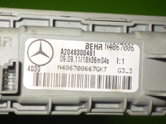 Zusatzheizung MERCEDES-BENZ C-KLASSE Kombi (S204) C 350 CDI 4-matic (204.292) A2048300461 Bild Zusatzheizung MERCEDES-BENZ C-KLASSE Kombi (S204) C 350 CDI 4-matic (204.292) A2048300461
