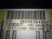 Kombiinstrumente Tacho KIA CARENS II (FJ) 2.0 CRDi 0K2KE55430