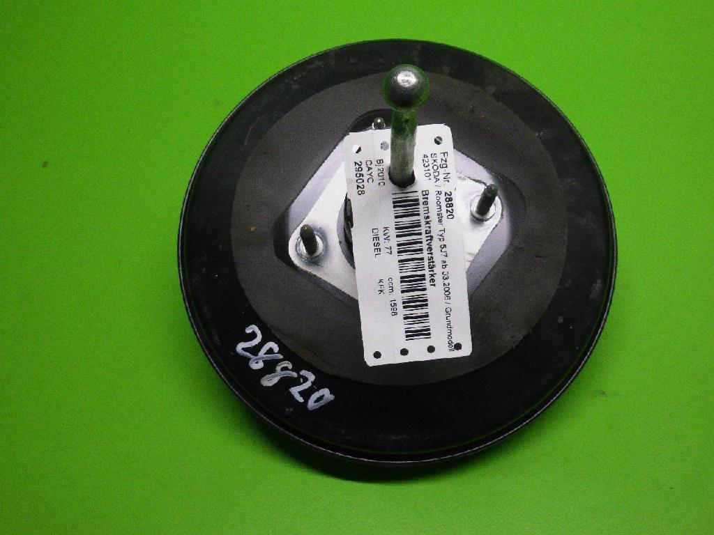 Bremskraftverstärker SKODA ROOMSTER (5J) 1.6 TDI 6R1614105G Bild Bremskraftverstärker SKODA ROOMSTER (5J) 1.6 TDI 6R1614105G