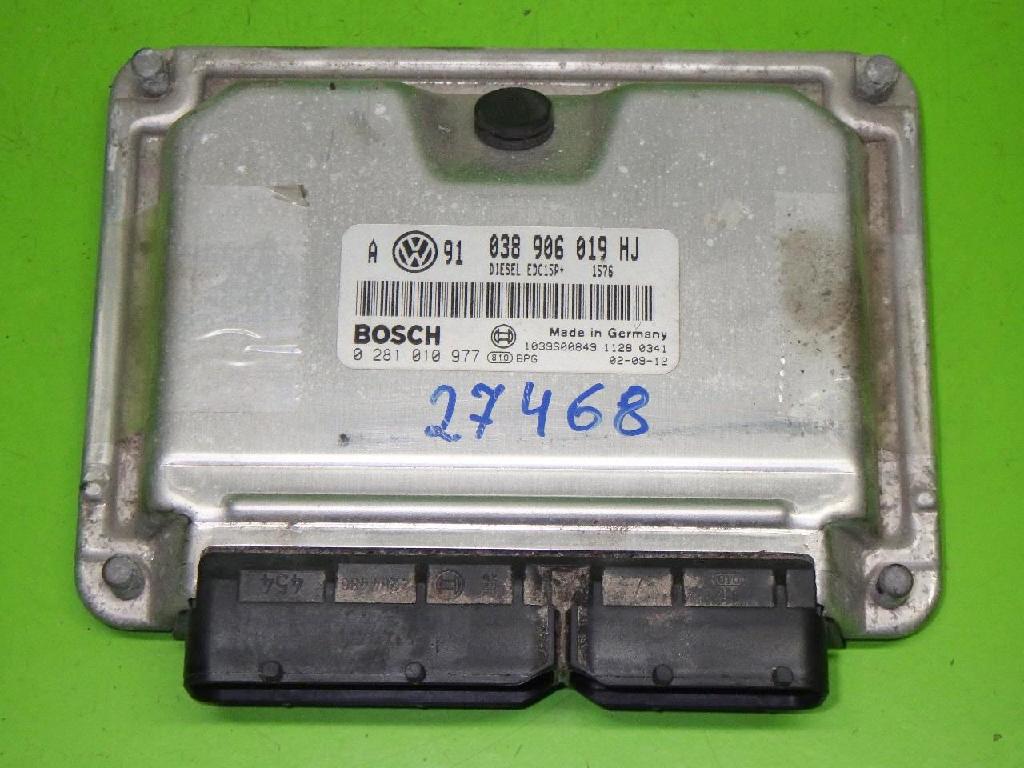 Motorsteuerger?t VW BORA Kombi (1J6) 1.9 TDI 0281010977 Bild Motorsteuerger?t VW BORA Kombi (1J6) 1.9 TDI 0281010977