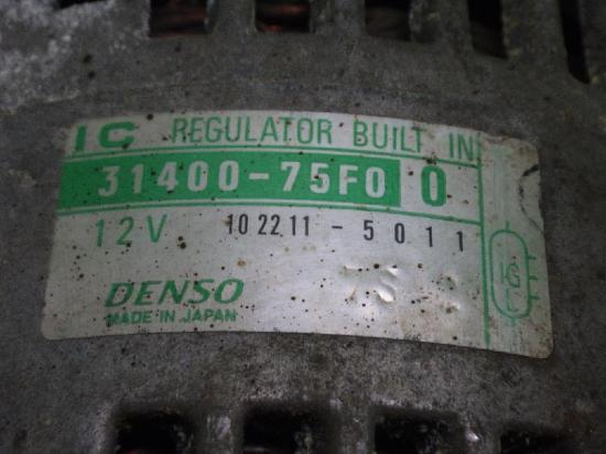 Lichtmaschine SUZUKI WAGON R+ (EM) 1.0 (RC410, SR410, SR412) 1022115011 Bild Lichtmaschine SUZUKI WAGON R+ (EM) 1.0 (RC410, SR410, SR412) 1022115011