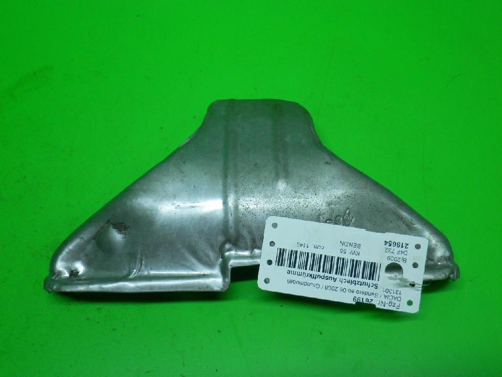 Schutzblech Auspuffkr?mmer DACIA SANDERO 1.2 16V 8200082645 Bild Schutzblech Auspuffkr?mmer DACIA SANDERO 1.2 16V 8200082645