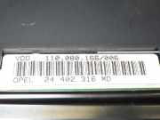 Kombiinstrumente Tacho OPEL VECTRA C 3.2 V6 110.080.166/006