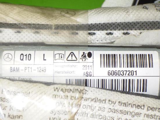 Kopfairbag Dachairbag links MERCEDES-BENZ C-KLASSE Kombi (S204) C 350 CDI 4-matic (204.292) 2048600705 Bild Kopfairbag Dachairbag links MERCEDES-BENZ C-KLASSE Kombi (S204) C 350 CDI 4-matic (204.292) 2048600705
