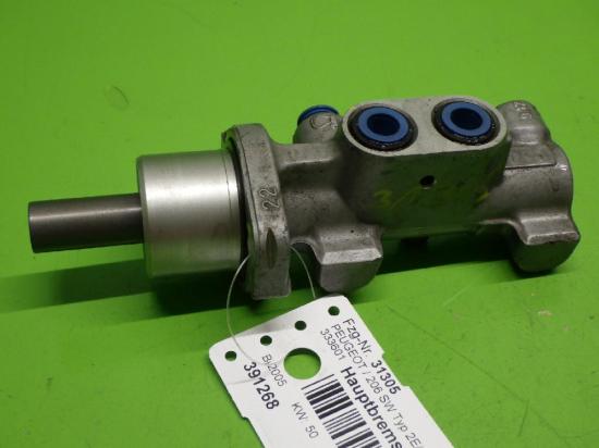 Hauptbremszylinder PEUGEOT 206 SW (2E/K) 1.4 HDi Bild Hauptbremszylinder PEUGEOT 206 SW (2E/K) 1.4 HDi