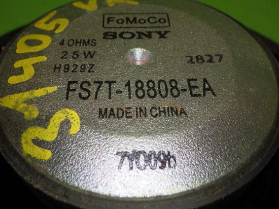 Lautsprecher vorne rechts FORD MONDEO V Stufenheck 2.0 Hybrid FS7T18808EA Bild Lautsprecher vorne rechts FORD MONDEO V Stufenheck 2.0 Hybrid FS7T18808EA