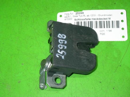 Heckt?rschloss SEAT IBIZA III (6L1) 1.2 6L6827505A Bild Heckt?rschloss SEAT IBIZA III (6L1) 1.2 6L6827505A