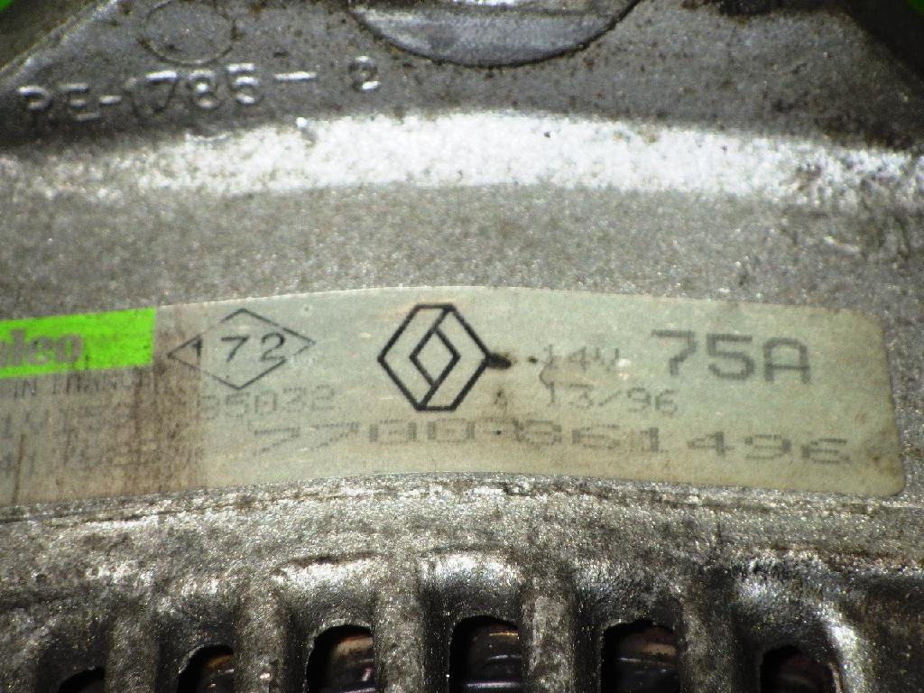 Lichtmaschine RENAULT MEGANE I Coach (DA0/1_) 2.0 i (DA0G) 7700861496 Bild Lichtmaschine RENAULT MEGANE I Coach (DA0/1_) 2.0 i (DA0G) 7700861496