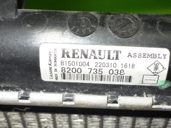 Wasserkühler DACIA SANDERO 1.4 48200735038 Bild Wasserkühler DACIA SANDERO 1.4 48200735038