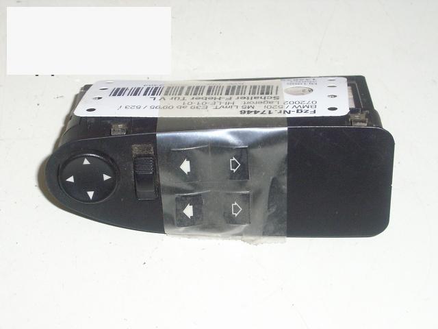 Schalter Fensterheber Tür vorne links BMW 5 (E39) 523 i 8360887 Bild Schalter Fensterheber Tür vorne links BMW 5 (E39) 523 i 8360887