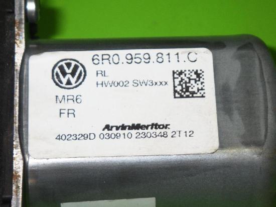 Fensterhebermotor Tür hinten links SKODA ROOMSTER (5J) 1.6 TDI 6R0959811C Bild Fensterhebermotor Tür hinten links SKODA ROOMSTER (5J) 1.6 TDI 6R0959811C