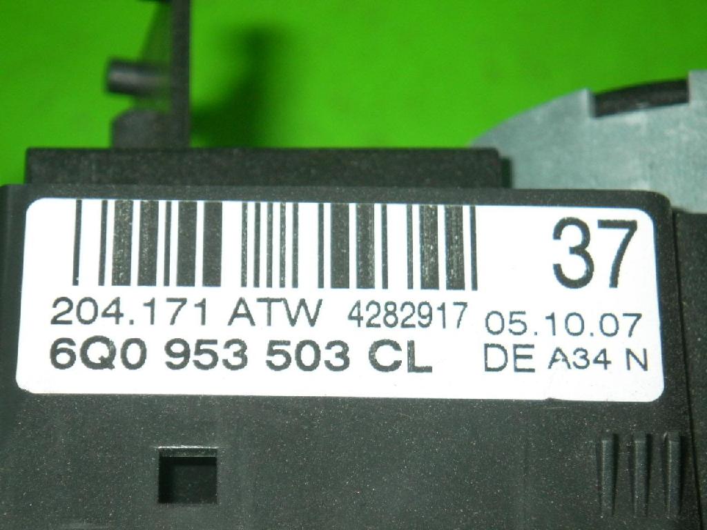 Kombischalter Blinkerschalter Wischerschalter SEAT IBIZA III (6L1) 1.4 16V 6Q0953503CL Bild Kombischalter Blinkerschalter Wischerschalter SEAT IBIZA III (6L1) 1.4 16V 6Q0953503CL