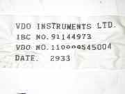 Kombiinstrumente Tacho OPEL FRONTERA A Sport (5_SUD2) 2.0 i (52SUD2, 55SUD2) 91144973